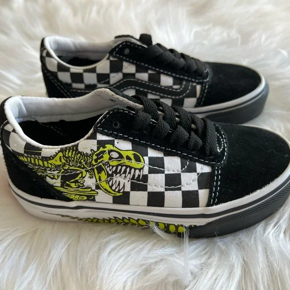 New Vans Old Skool RARE DINOSAUR size